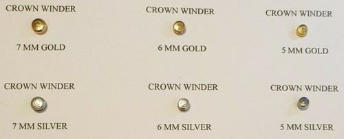 Watch parts crown - crown, winders