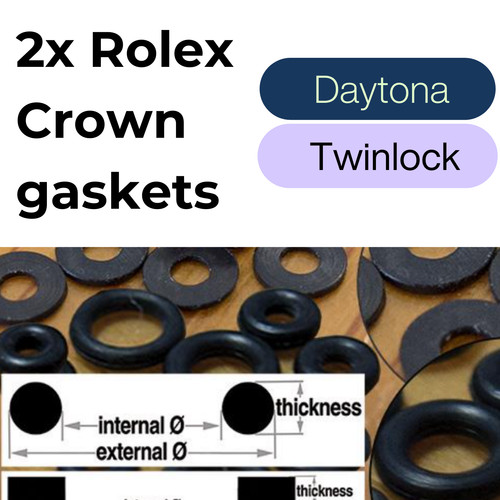Watch crown gaskets - watch,