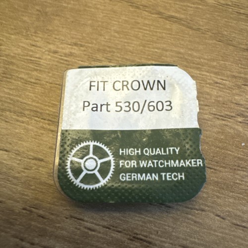 Crown tube part - , for