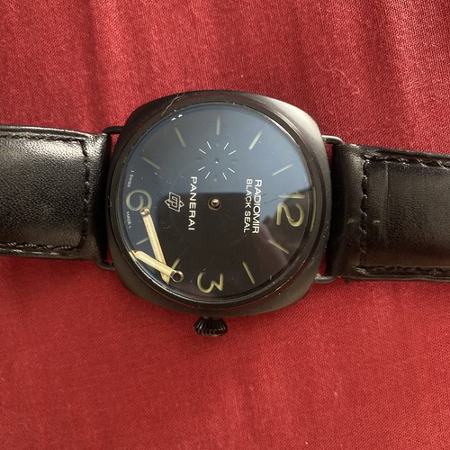 Panerai radiomir black seal - black,