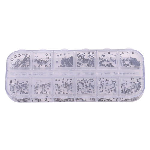 8mm 12 sizes rubber - 12,