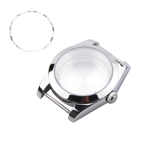 39mm sapphire glass steel - 39mm,